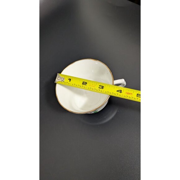 Vale Vintage Bone China Tea Cup England Floral Gold Trim Footed English China - Picture 3 of 9